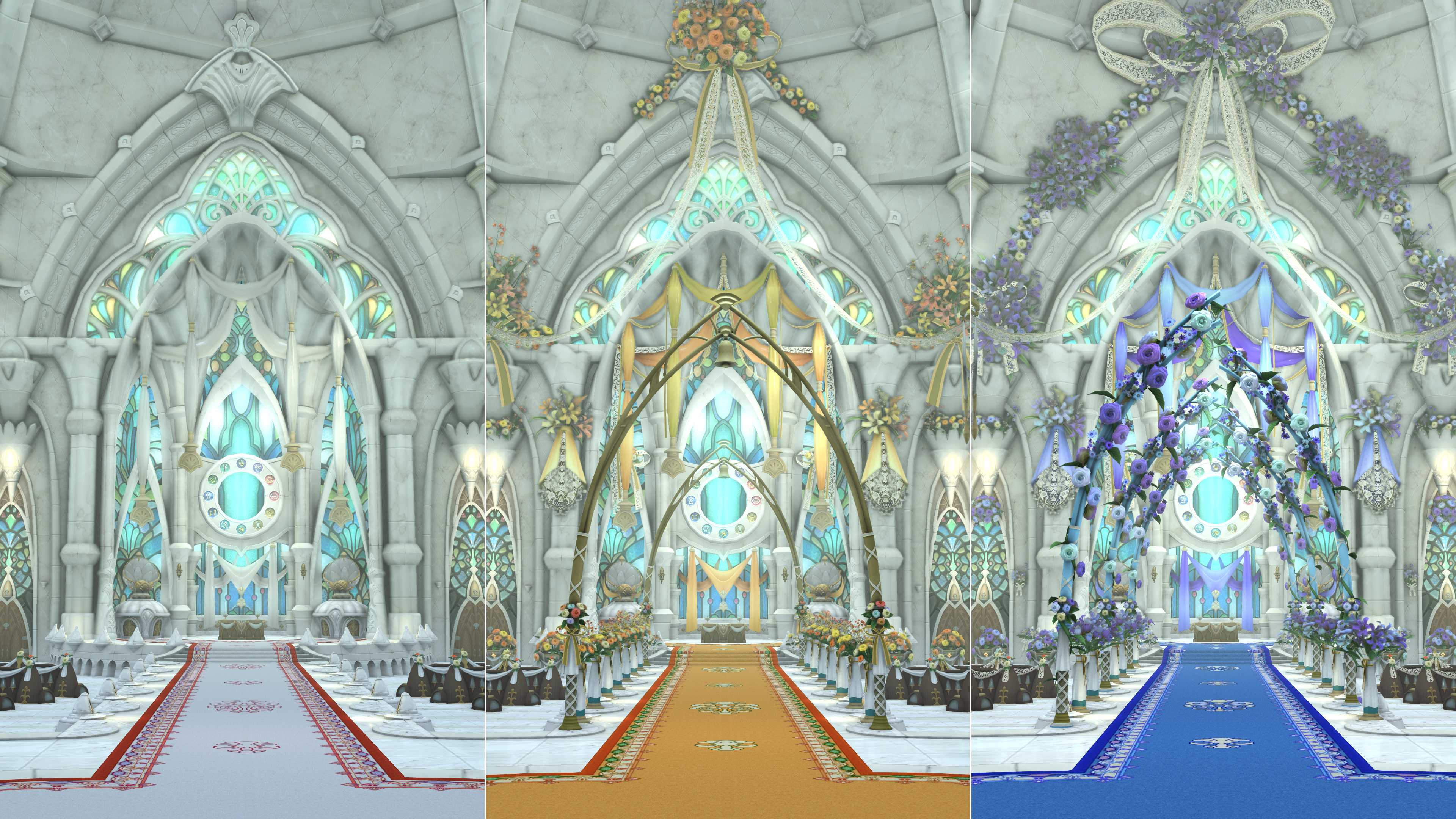 Die Zeremonie-Pläne